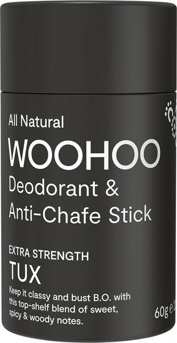Woohoo Body Deodorant Stick Tux Extra Strength 60g