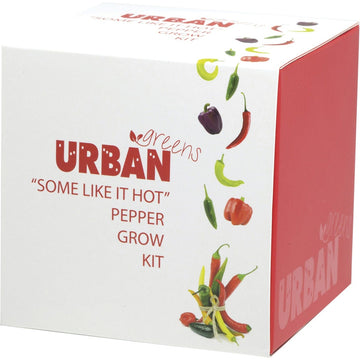 Urban Greens Grow Kit "Some Like It Hot" Pepper 10x10cm 1