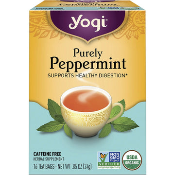 Yogi Tea Herbal Tea Bags Peppermint 16pk