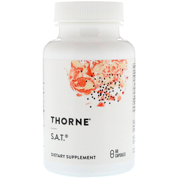 Thorne Research, S.A.T., 60 Capsules - The Supplement Shop