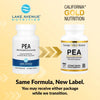 California Gold Nutrition, PEA (Palmitoylethanolamide), 30 Veggie Capsules (300 mg per Capsule)