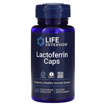 Life Extension, Lactoferrin Caps, 60 Capsules