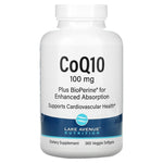Lake Avenue Nutrition, CoQ10 with Bioperine, 100 mg, 365 Veggie Softgels