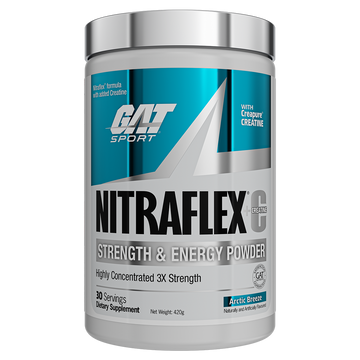 GAT Nitraflex + C with Creapure Creatine 30 Servings