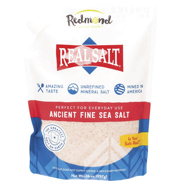 Bulk - 6 x Redmond Real Salt Ancient Sea Salt Fine 737g