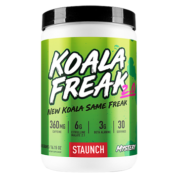 Staunch Nation Koala Freak Pre-Workout 30 Servings Mystery Flavour