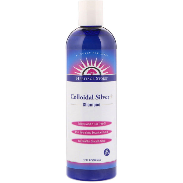 Heritage Store, Colloidal Silver Shampoo, 12 fl oz (360 ml) - The Supplement Shop