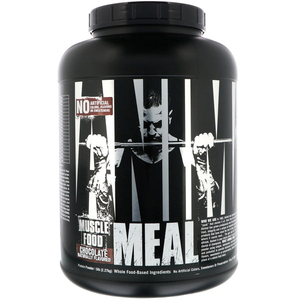 Universal Nutrition, Animal Meal, Chocolate, 5 lbs (2.27 kg) - The Supplement Shop