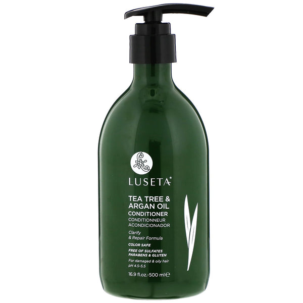 Luseta Beauty, Tea Tree & Argan Oil, Conditioner, 16.9 fl oz (500 ml) - The Supplement Shop