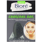 Biore, Pore Penetrating Charcoal Bar, 3.77 oz (107 g) - The Supplement Shop