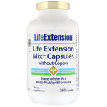 Life Extension, Mix Capsules without Copper, 360 Capsules