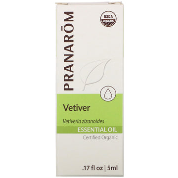 Pranarom, Essential Oil, Vetiver, .17 fl oz (5 ml)