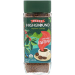 Highground Coffee, Organic Instant Coffee, Medium, Decaf, 3.53 oz (100 g) - The Supplement Shop