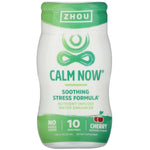 Zhou Nutrition, Calm Now, Nutrient-Infused Water Enhancer, Cherry, 1.69 fl oz (50 ml) - The Supplement Shop