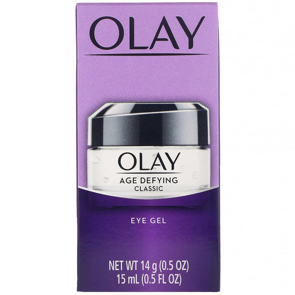 Olay, Age Defying, Classic, Eye Gel, 0.5 fl oz (15 ml) - The Supplement Shop