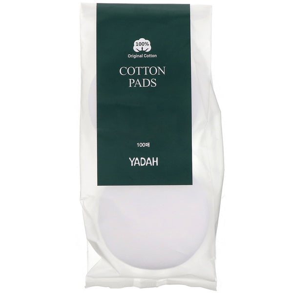 Yadah, Cotton Pads, 100 Pieces - The Supplement Shop