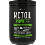 Sports Research, MCT Oil Powder with Prebiotic Fiber, Unflavored, 8.73 oz (247.5 g) - The Supplement Shop