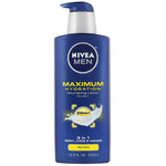 Nivea, Men, Maximum Hydration, 3-in-1 Nourishing Lotion, Aloe Vera, 16.9 fl oz (500 ml) - The Supplement Shop
