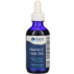 Trace Minerals Research, Vitamin C + Ionic Zinc, 2 fl oz (59 ml) - The Supplement Shop