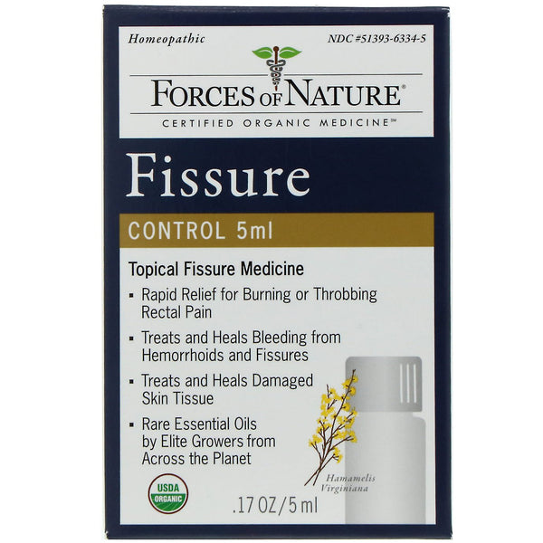 Forces of Nature, Fissure Control, 0.17 oz (5 ml) - The Supplement Shop