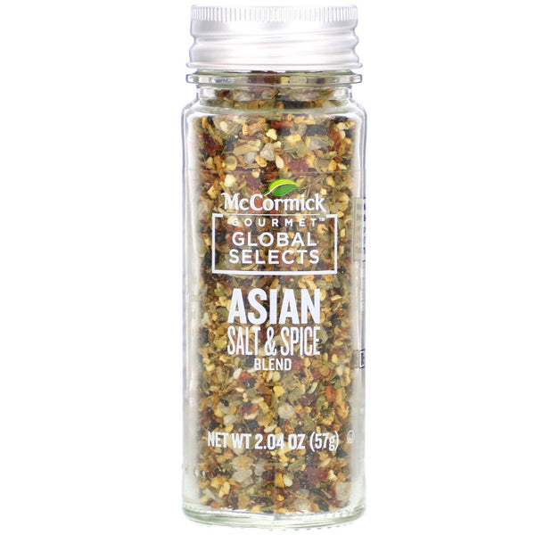 McCormick Gourmet Global Selects, Asian Salt & Spice Blend, 2.04 oz (57 g) - The Supplement Shop