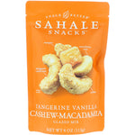 Sahale Snacks, Glazed Mix, Tangerine Vanilla Cashew-Macadamia, 4 oz (113 g) - The Supplement Shop