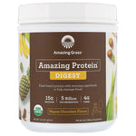 Amazing Grass, Amazing Protein, Digest, Mayan Chocolate Flavor, 5 Billion CFU, 14.2 oz (405 g) - The Supplement Shop