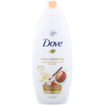 Dove, Purely Pampering, Body Wash, Shea Butter with Warm Vanilla, 22 fl oz (650 ml) - The Supplement Shop