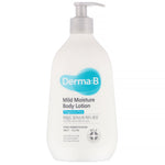 Derma:B, Mild Moisture Body Lotion, Fragrance Free, 13.5 fl oz (400 ml) - The Supplement Shop