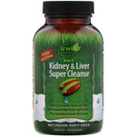 Irwin Naturals, 2 in 1 Kidney & Liver Super Cleanse, 60 Liquid Soft-Gels - The Supplement Shop
