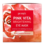 Petitfee, Pink Vita Brightening Eye Mask, 60 Pieces (70 g) - The Supplement Shop