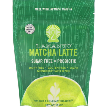 Lakanto, Matcha Latte Drink Mix, 10 oz