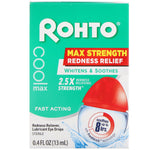 Rohto, Cooling Eye Drops, Max Strength Redness Relief, 0.4 fl oz (13 ml) - The Supplement Shop