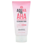 Mediheal, AQUHA Rose, AHA Cleansing Foam, 4.7 fl oz (140 ml) - The Supplement Shop