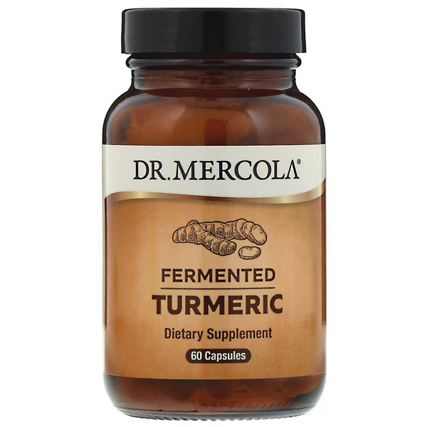 Dr. Mercola, Fermented Turmeric, 60 Capsules - The Supplement Shop