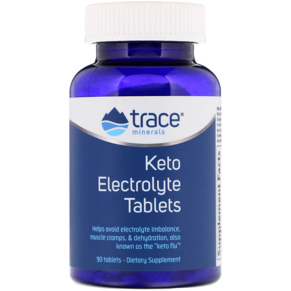 Trace Minerals Research, Keto Electrolyte Tablets, 90 Tablets - The Supplement Shop