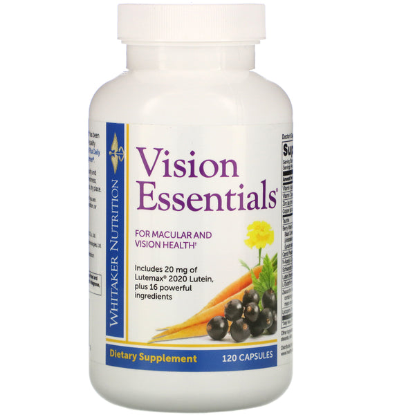 Dr. Whitaker, Vision Essentials, 120 Capsules - The Supplement Shop