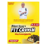 FITCRUNCH, Whey Protein Baked Bar, Peanut Butter, 12 Bars, 3.10 oz (88 g) Each - The Supplement Shop