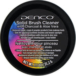 Denco, Solid Brush Cleaner with Charcoal & Aloe Vera, 1.1 oz (31.2 g) - The Supplement Shop