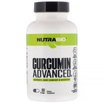 NutraBio Labs, Curcumin Advanced, 60 V-Caps - The Supplement Shop