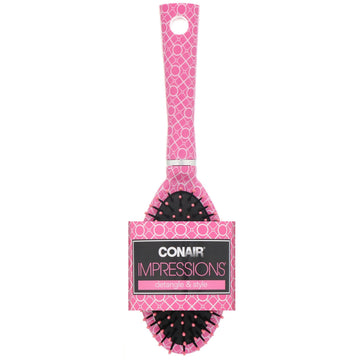 Conair, Impressions, Detangle & Style Cushion Hair Brush, 1 Brush