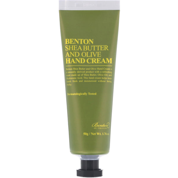 Benton, Shea Butter and Olive Hand Cream, 1.76 oz (50 g) - The Supplement Shop