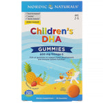 Nordic Naturals, Children's DHA Gummies, Tropical Punch, 600 mg, 30 Gummies - The Supplement Shop