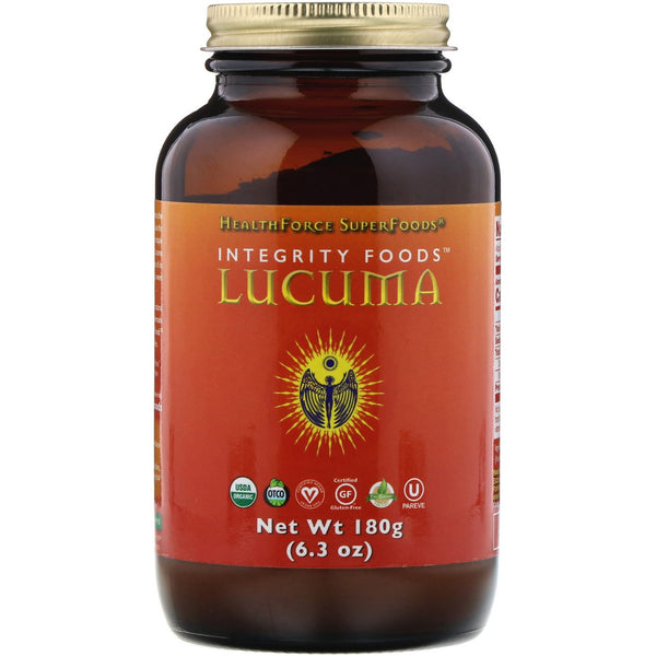 HealthForce Superfoods, Integrity Foods, Lucuma, 6.3 oz (180 g) - The Supplement Shop