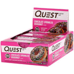 Quest Nutrition, Protein Bar, Chocolate Sprinkled Doughnut, 12 Bars, 2.12 oz (60 g) Each - The Supplement Shop