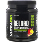 NutraBio Labs, Reload Recovery Matrix, Strawberry Lemon Bomb, 1.91 lb (868 g) - The Supplement Shop