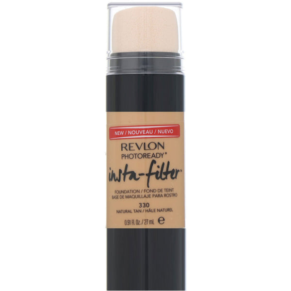 Revlon, PhotoReady, Insta-Filter Foundation, 330 Natural Tan, 0.91 fl oz (27 ml) - The Supplement Shop
