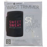 Sports Research, Sweet Sweat Waist Trimmer, Small, Black & Pink, 1 Belt - The Supplement Shop