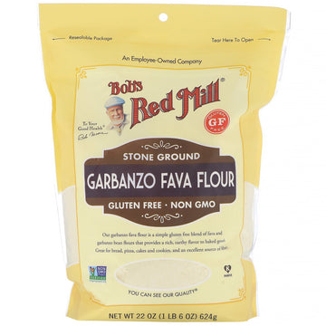 Bob's Red Mill, Garbanzo Fava Flour, 22 oz (624 g)