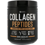 Sports Research, Collagen Peptides, Hydrolyzed Type I & III Collagen, Dark Chocolate, 1.42 lbs (644.11 g) - The Supplement Shop